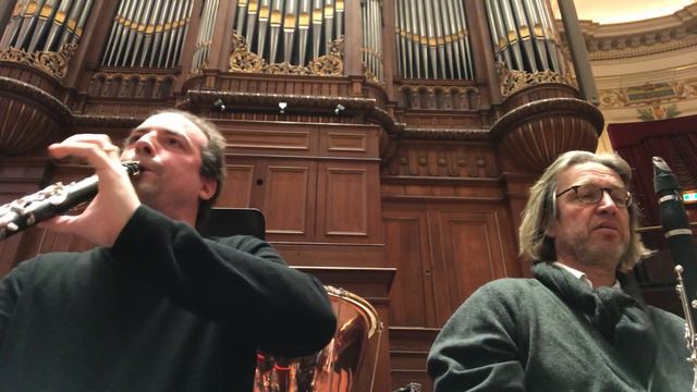 Clarinet excerpts: Brahms 4th symphony Andante moderato смотреть онлайн