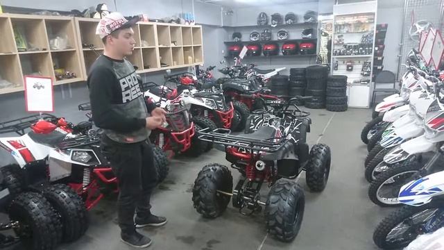 Обзор подросткового квадроцикла WELS Thunder 125 Basic смотреть онлайн