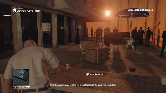 HITMAN™ - Beta - Poisoning and Drowning Kalvin Ritter - Challenges - Tutorial смотреть онлайн