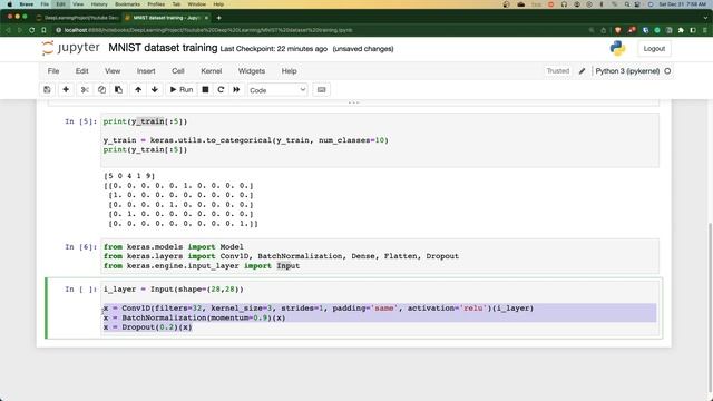 How to train a convolutional neural network using Keras on MNIST dataset смотреть онлайн