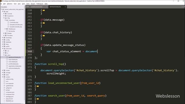 Chat Application in Laravel using Ratchet Websockets - Update Chat Message Status - 17 смотреть онлайн