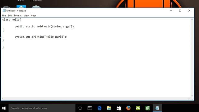Hello world in java смотреть онлайн