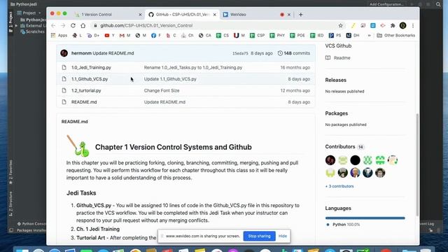 PyCharm: Forking & Cloning from Github смотреть онлайн