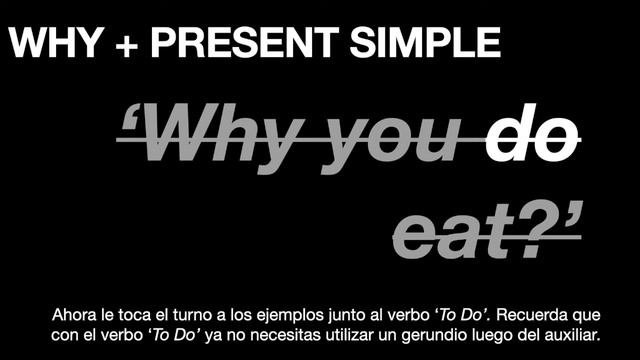 Aprende a preguntar con WHY + PRESENT CONTINUOUS + PRESENT SIMPLE 🤷♂️👊🤓🤚| inglés gratis online смотреть онлайн