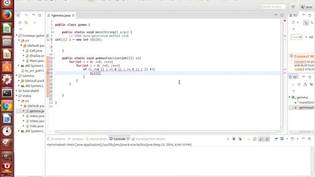 How to create a matrix in Java смотреть онлайн