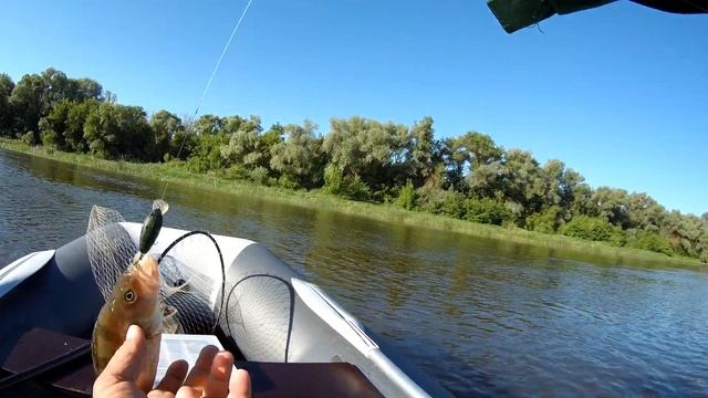 Спиннинг на перекатах Дона.