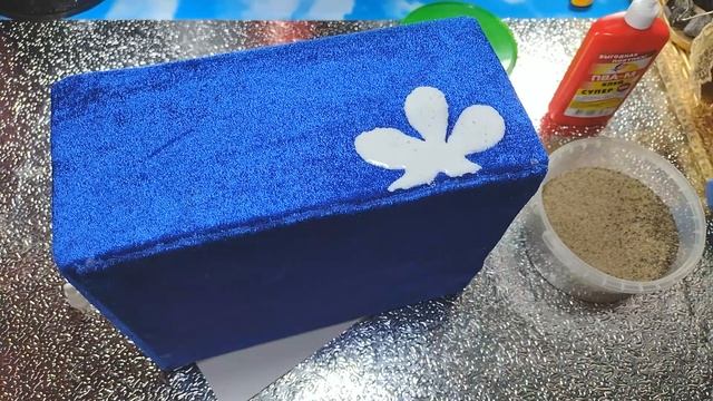 DIY. Шкатулка из картона и бархата своими руками! Идея для творчества! смотреть онлайн