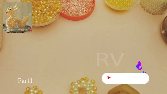 How to make Dragon Beads Part 1 || Crystal Bead смотреть онлайн