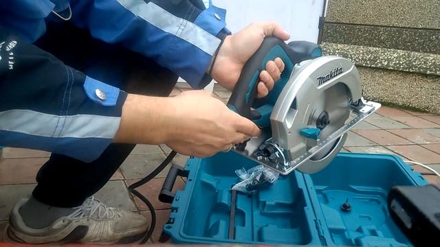 Дисковая пила Макита Makita HS7601K ОБЗОР смотреть онлайн