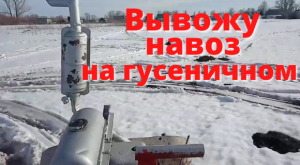 Вывожу навоз.