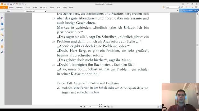 Адаптированная немецкая аудиокнига Kaltes Blut (A1/A2). Глава 4