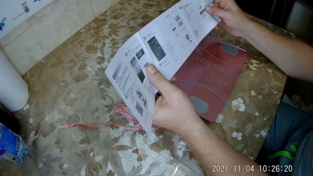 Распаковка умных электронных весов