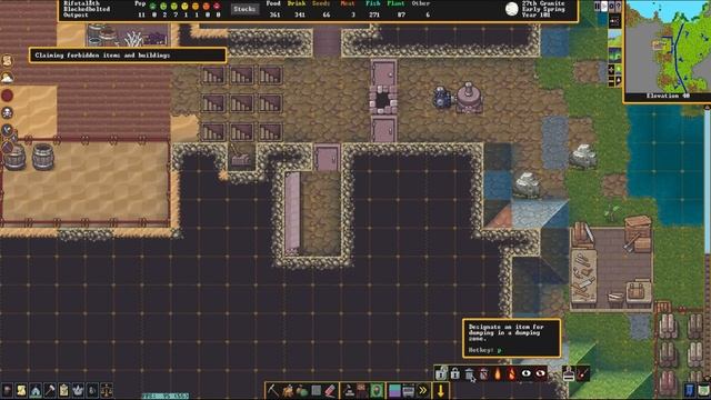 Dwarf Fortress - Quick Tutorial - Atom Smashing (Easy Trash Disposal) смотреть онлайн