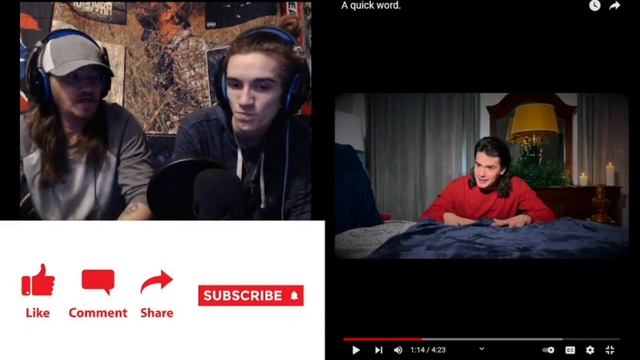 FatherSon react to “a quick word.” - Samson (REACTION) смотреть онлайн