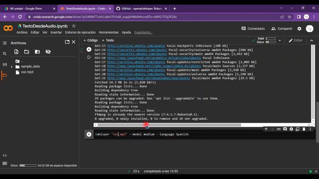 Cómo extraer texto de audio o video de manera fácil y gratuita .json .str .tsv .txt y .vtt ilimitad смотреть онлайн