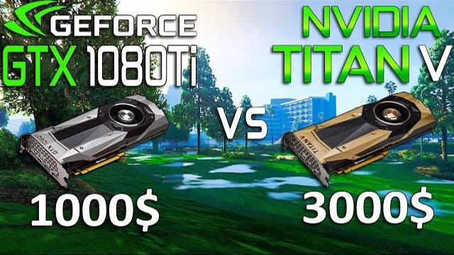 TITAN V vs GTX 1080 Ti Test in 9 Games 4K (i7 8700k) смотреть онлайн
