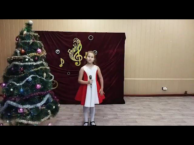 Мысова Елизавета. Русская народная песня "Русская зима" смотреть онлайн