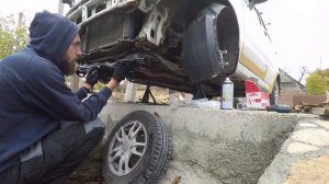 DAEWOO Matiz. Замена балки радиатора и немножко лобового стекла.