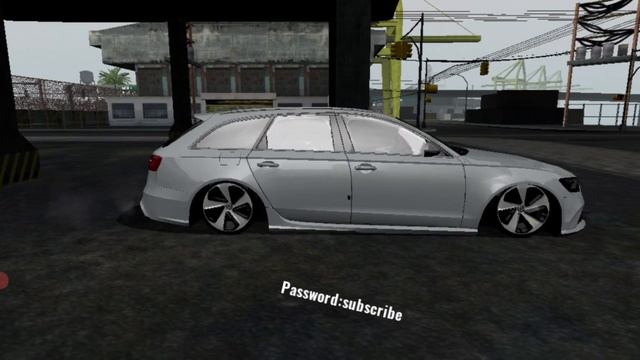 Audi RS6 Bagged By Mario - GTA SA Android смотреть онлайн