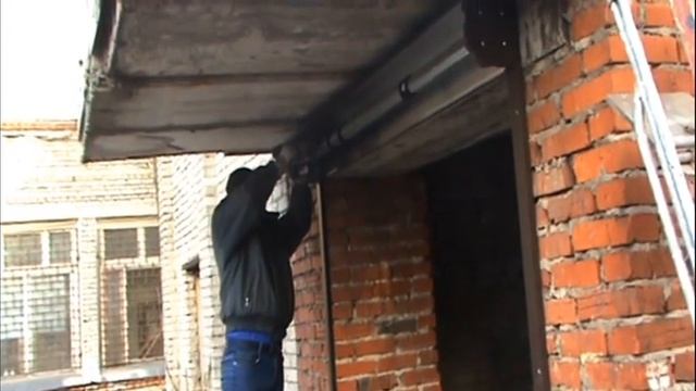 Установка гаражных рольворот смотреть онлайн