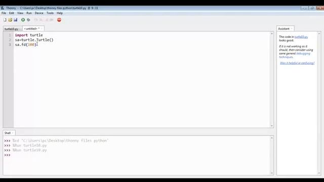 how to make a square on thonny software (python) language смотреть онлайн