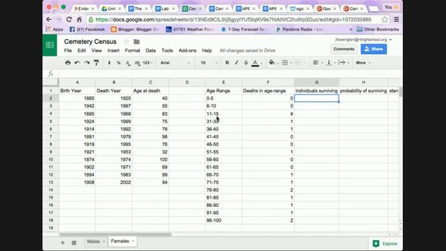 Cemetery Census data analysis and graphing смотреть онлайн