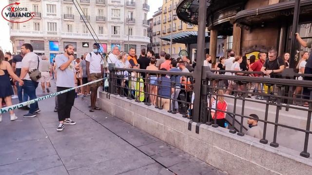 4K Gran Vía- Madrid Spain(España??)WalkingTour. смотреть онлайн