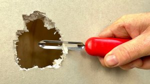 Как Заделать ДЫРУ в Гипсокартоне за 5 минут