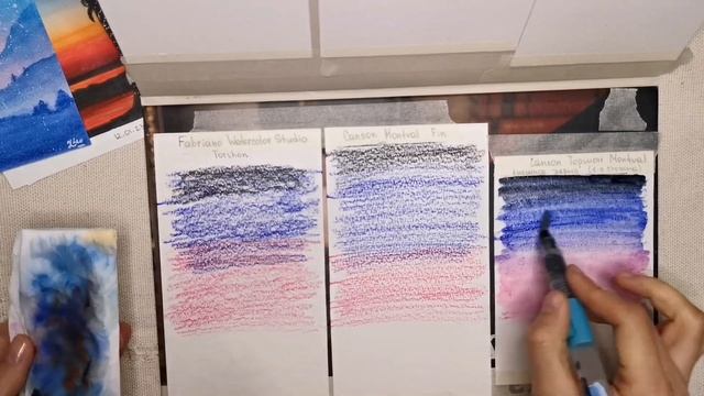 Какую бумагу выбрать для акварельных карандашей смотреть онлайн