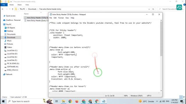 How To Make Transparent Header Sticky On Scroll With Astra Theme 2023 смотреть онлайн