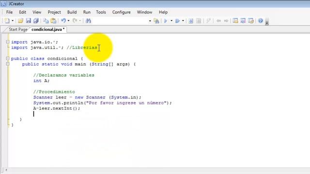 Condicional if en Java | Programación en JAVA смотреть онлайн