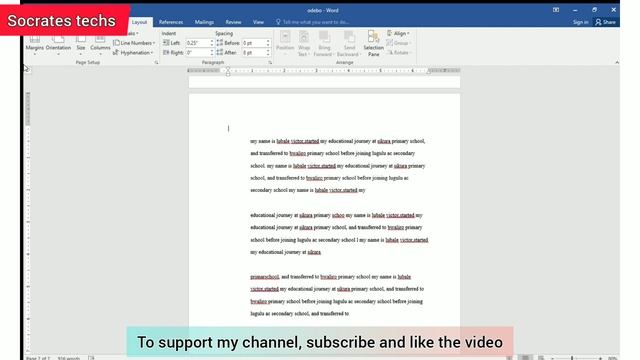 How to indent first line paragraph using microsoft word 2016| ms word 2016 first line indent смотреть онлайн