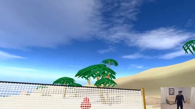 Blobby Tennis VR смотреть онлайн