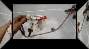 Инсталляция Cersanit заменили наливной клапан, на Alcaplast после гидроудара.