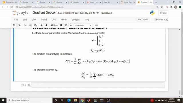 Gradient Descent (Part 3) смотреть онлайн
