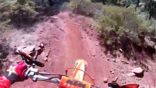 2002 KTM 250sx & 2001 Honda CR 250 @ Trail 4 Foresthill, CA