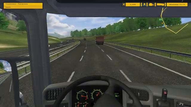 Euro Truck Simulator – ввоз картофеля из Парижа в Лион (42) смотреть онлайн