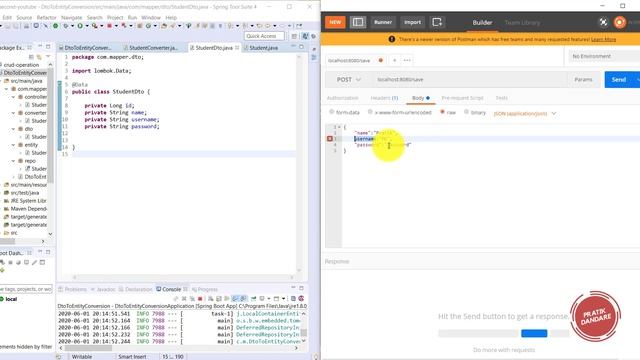 18.2. Spring Boot | DTO | How to create DTO using ModelMapper? смотреть онлайн