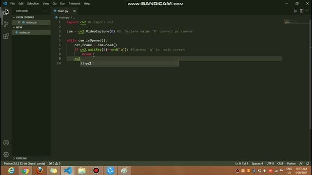 Build Light Effect in Video with Opencv Python, Save Video File and Play смотреть онлайн