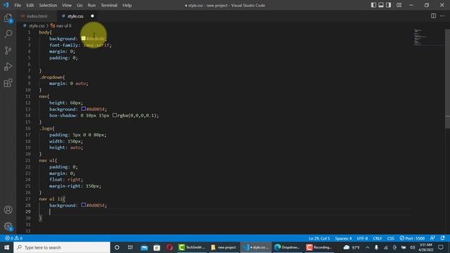 Awesome Responsive Dropdown Navigation Menu Using HTML And CSS смотреть онлайн