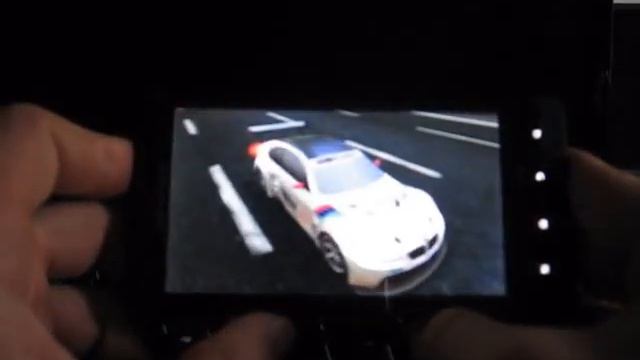 Need for Speed Shift Demo on Motorola Droid X смотреть онлайн