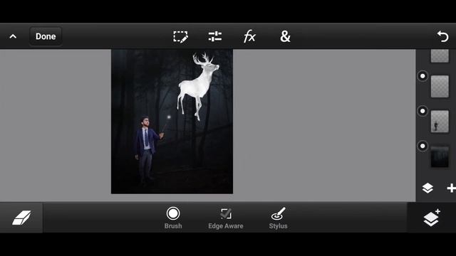 Harry Potter Concept Photo Editing | Photoshop Mobile Visual Photo Editing Tutorial| HD Manipulatio смотреть онлайн