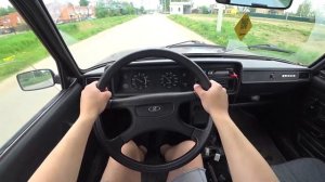 2008 ВАЗ 2107 1.6 МТ POV TEST DRIVE / Тест драйв от первого лица