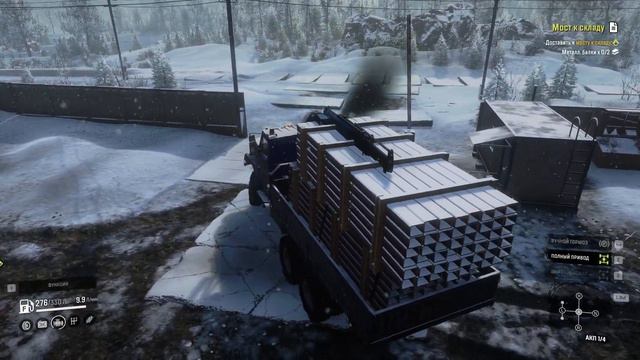 SnowRunner. Мост к складу-3 смотреть онлайн