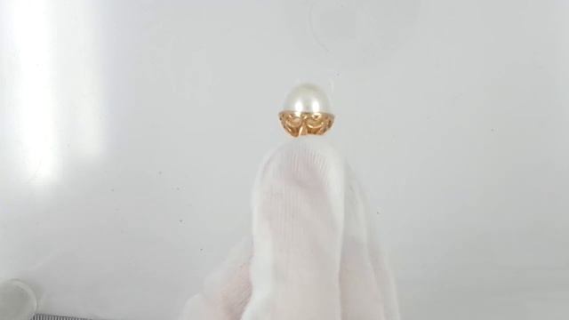 Серебряное кольцо с жемчугом смотреть онлайн