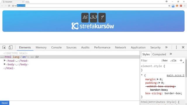 Kurs Webpack | Browser-sync | ▶strefakursow.pl◀ смотреть онлайн