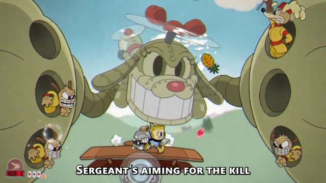 Doggone Dogfight (The Howling Aces) With Lyrics! | Cuphead: The Delicious Last Course