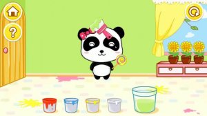 Мультики для детей Малыш Панда Кики и Усик Волшебные краски!