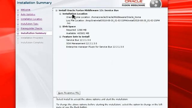 Oracle Service Bus 12.2.1.3 Installation on Linux 7.5 смотреть онлайн