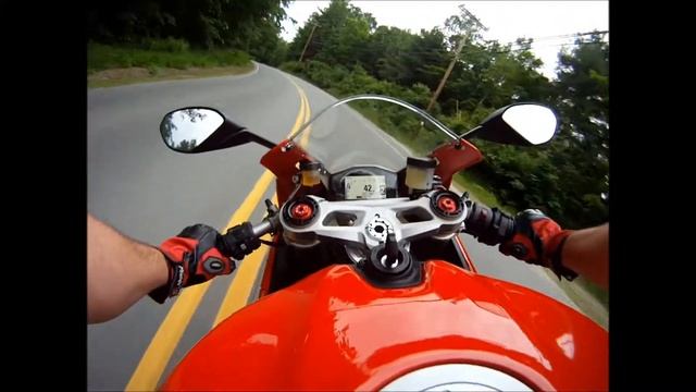 Ducati 1199 Ride home from the dealer (music by Linkin Park) смотреть онлайн